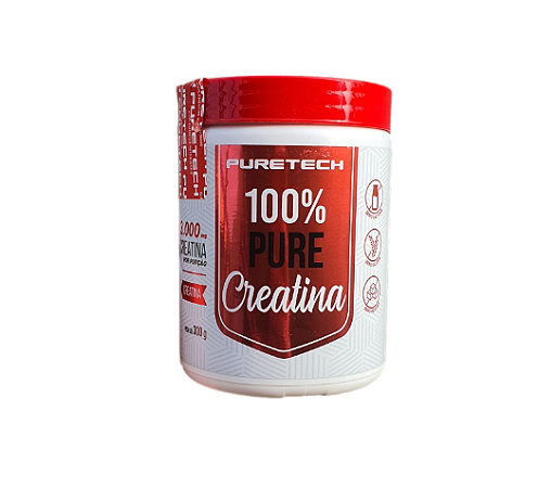 Creatina 100% Pura Puretech 300g