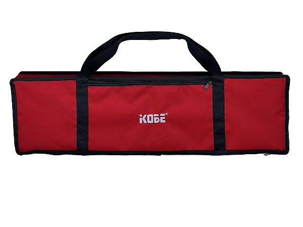 Capa De Transporte Para Teclado KB-300 Kobe Music Vermelha