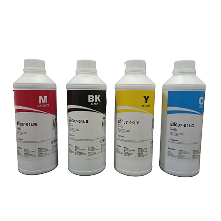 4 LITROS TINTA INKTEC MODELO E0007 PIGMENTADA PARA EPSON