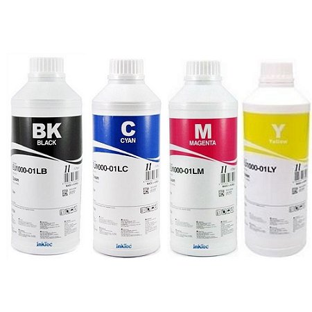 4 Litros Tinta Inktec Para Epson  L355 L365 L375 L395 L3110 L3150