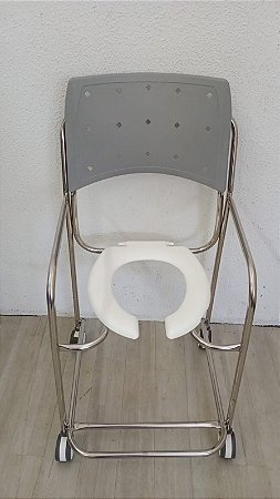 Cadeira Higiênica em Inox