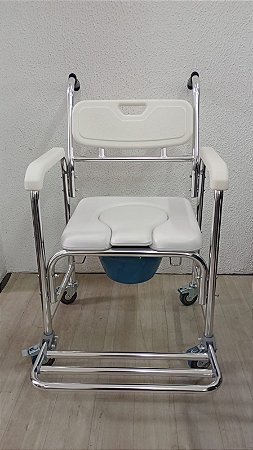 Cadeira Hgiênica em Alumínio Super Conforto
