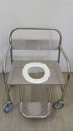 Cadeira Higiênica em Inox