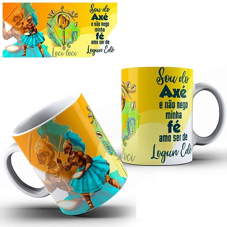 Canecas de Orixas LogunEdé - Umbanda - Candomblé