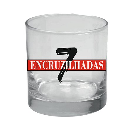 Copo de Whisky  Exu 7 Encruzilhadas 3 - Umbanda - Candomble