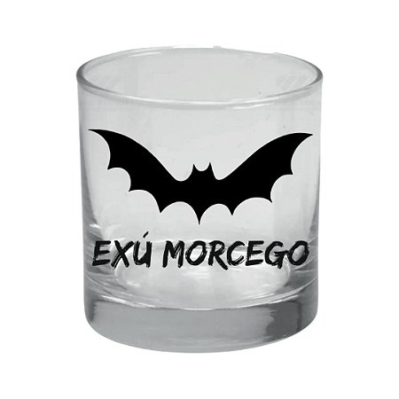 Copo de Whisky  Exu Morcego- Umbanda - Candomble