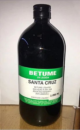Betume Da Judeia Microcristal Santa Cruz 1l