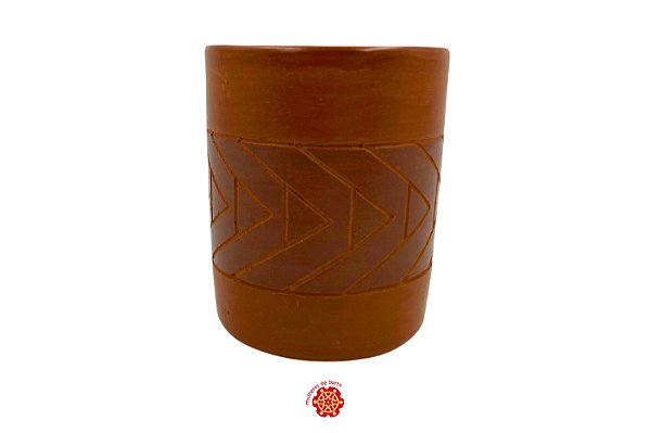ARTESANATO CERAMICO PORTA CANETA FERRO