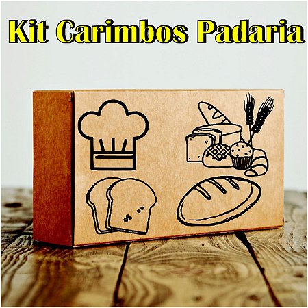 Kit Carimbos de Padaria