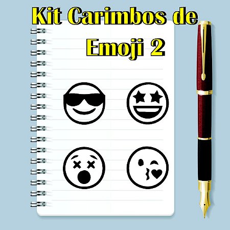 Kit Carimbos de Emojis 2