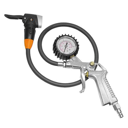 PISTOLA DE AR PRO P/ COMPRESSOR C/ MANÔMETRO - CYCLUS TOOLS - 720561