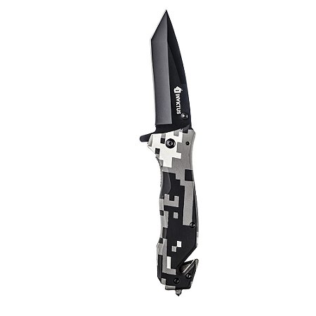 Canivete Phanton Camuflado Digital Invictus