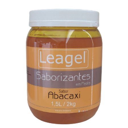 Base Saborizante em Pasta Leagel Sabor Abacaxi