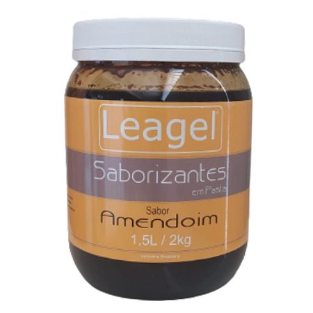 Base Saborizante em Pasta Leagel Sabor Amendoim