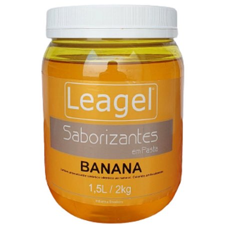 Base Saborizante em Pasta Leagel Sabor Banana