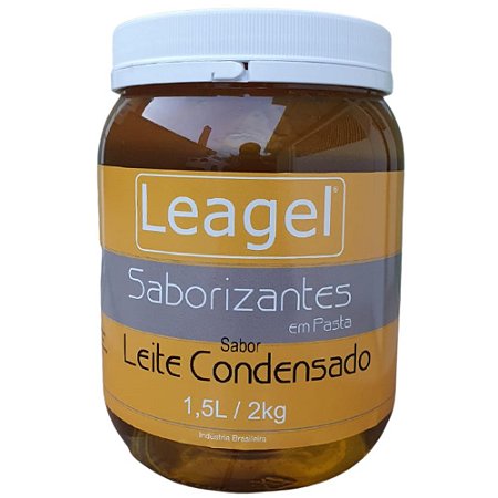 Base Saborizante em Pasta Leagel Sabor Leite Condensado