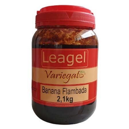 Variegato Leagel Pasta Recheios e Mesclas Sabor Banana Flambada