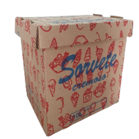 Caixa de Sorvete Parda SC 10L