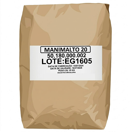 Maltodextrina MANIMALTO 20 25KG