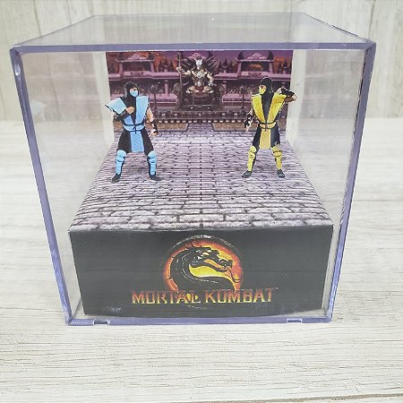Cubo Diorama Mortal Kombat