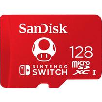 Cartao Microsd 128GB Sandisk Nintendo ORIGINAL