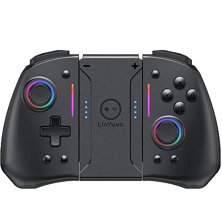 Controle LinYuvo Sem Fio Joycon para Switch Lite / V2 e OLED