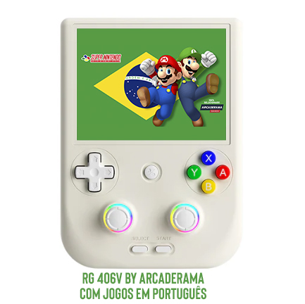 Anbernic RG406V + Película aplicada