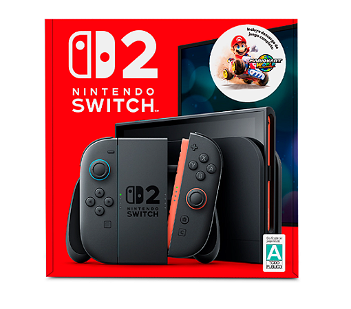 Nintendo Switch 2 – Edição Mario Kart World (256 GB) 🚀🎮