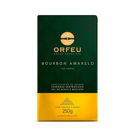 Café Torrado e Moído Orfeu Bourbon Amarelo 250g