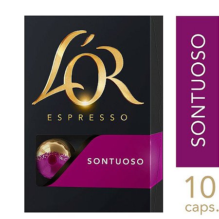 Café L'OR Sontuoso 10 Cápsulas para Máquina Nespresso