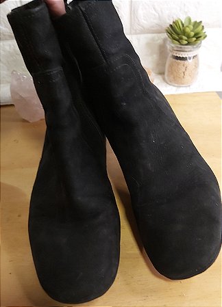 bota arezzo camurça