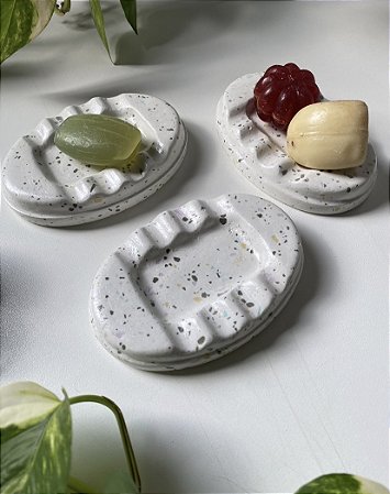 Saboneteira em Granilite ou Concreto