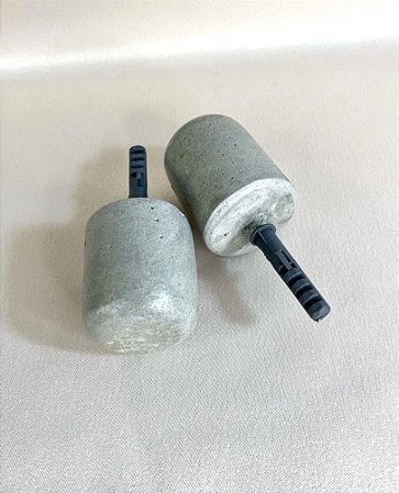 Duo Pendurador Rolha em concreto
