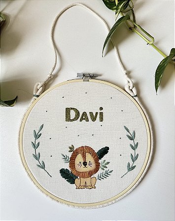 Bordado Porta Maternidade