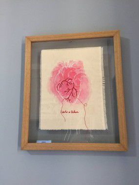 Quadro "Sinto o Pulsar"