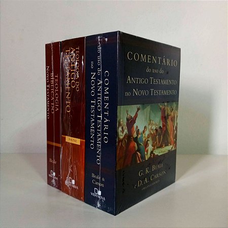 Kit Teologia Bíblica - Vida Nova - Livraria Cultura Bíblica - Livros,  Bíblias e Teologia