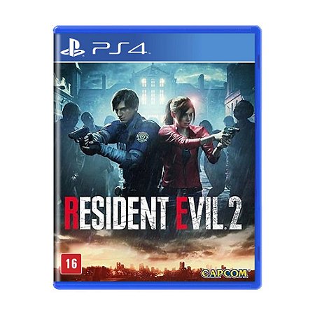 Jogo Resident Evil 2 Remake PS4 Mídia Física (Novo)