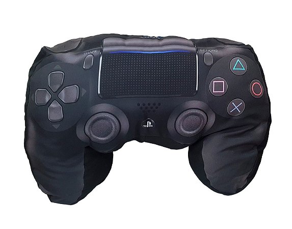 Almofada Controle Playstation 4 PS4 60x42 cm - Presente Geek