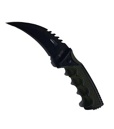 FACA ESPORTIVA KARAMBIT C/ BAINHA