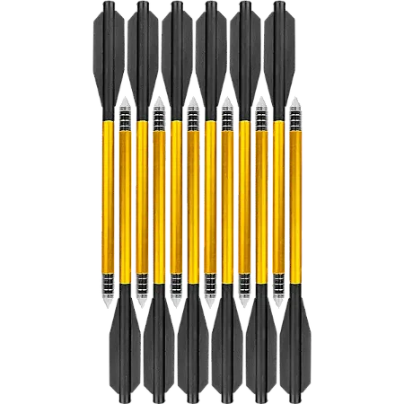 Kit c/ 12 Flechas Alumínio 6,5'' (16,5cm)