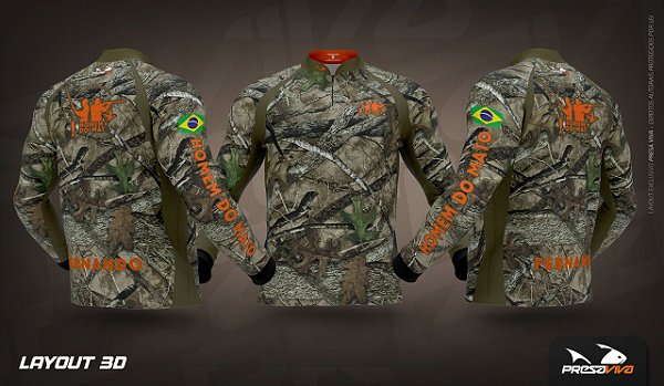 Camisa HOMEM DO MATO - HUNTER CAMO
