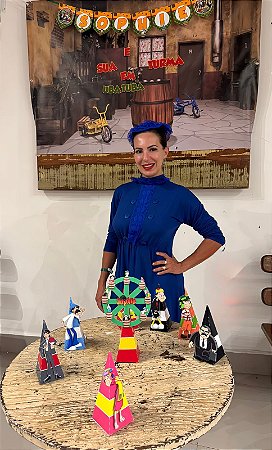 Fantasia Bruxa do 71 adulto com chapeu