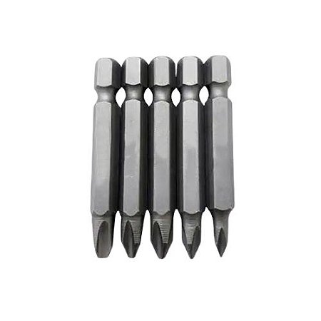 JOGO BITS PHILLIPS 05 PEÇAS CRV - 50MM - Fertak