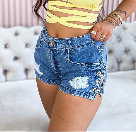 Shorts Jeans Corrente Lateral Maryland - Roupas femininas, Acessórios e  Calçados.