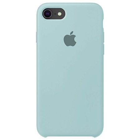 Capa Para Iphone 7 E 8 Silicone - Azul Bebe - Eletrônicos e Acessórios para  Smartphone