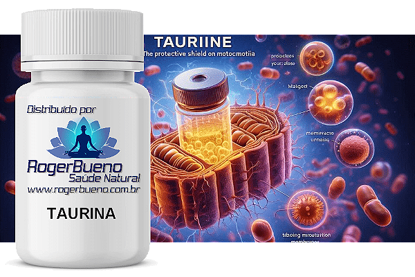 TAURINA - retarda o envelhecimento, protege o coração e melhora o funcionamento celular em todo o corpo