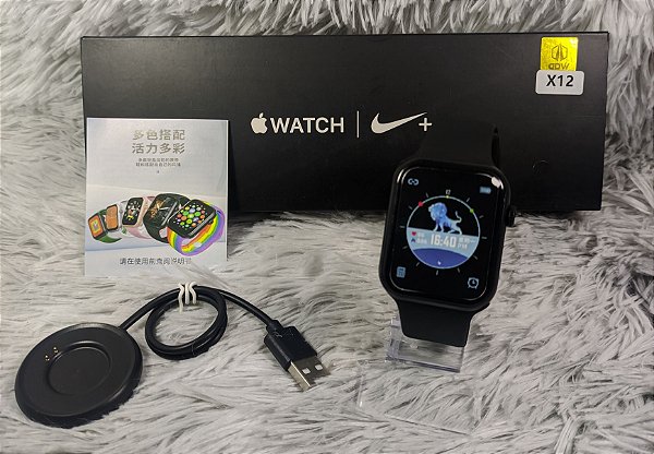 Smartwatch X12 Preto
