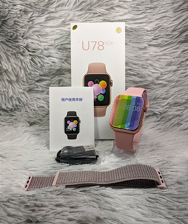Smartwatch U78 Plus Rosa