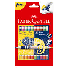 Canetinhas Bicolor / Faber Castell