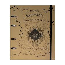 Caderno Argolado Kraft Harry Potter College / Jandaia